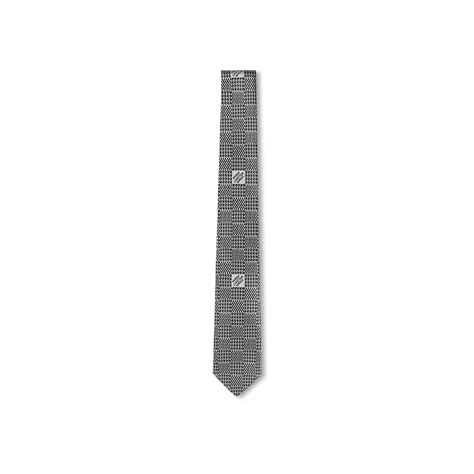 Mixed Damier Tie S00 